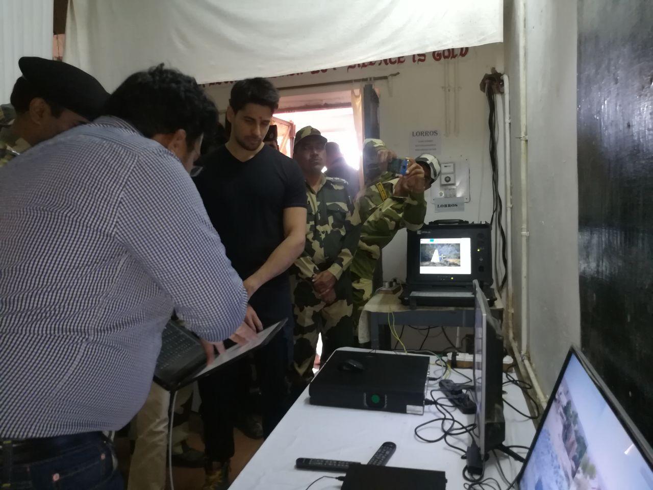 Border surveillance deployment with Indian Army