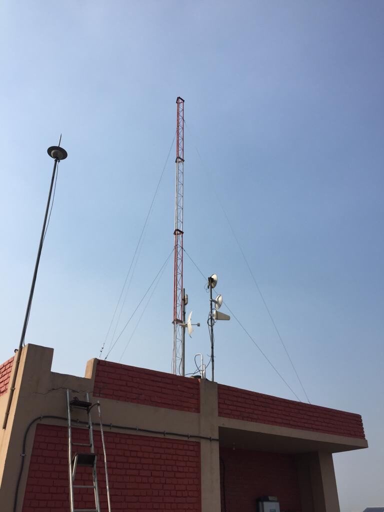 Tower mounted equipment