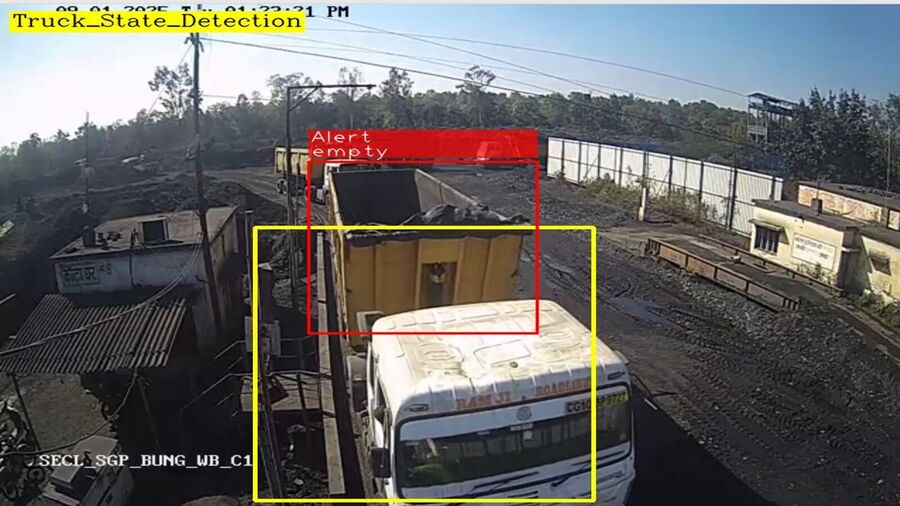 Truck state detection