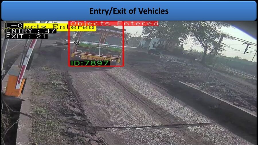 Vehicle entry exit detection